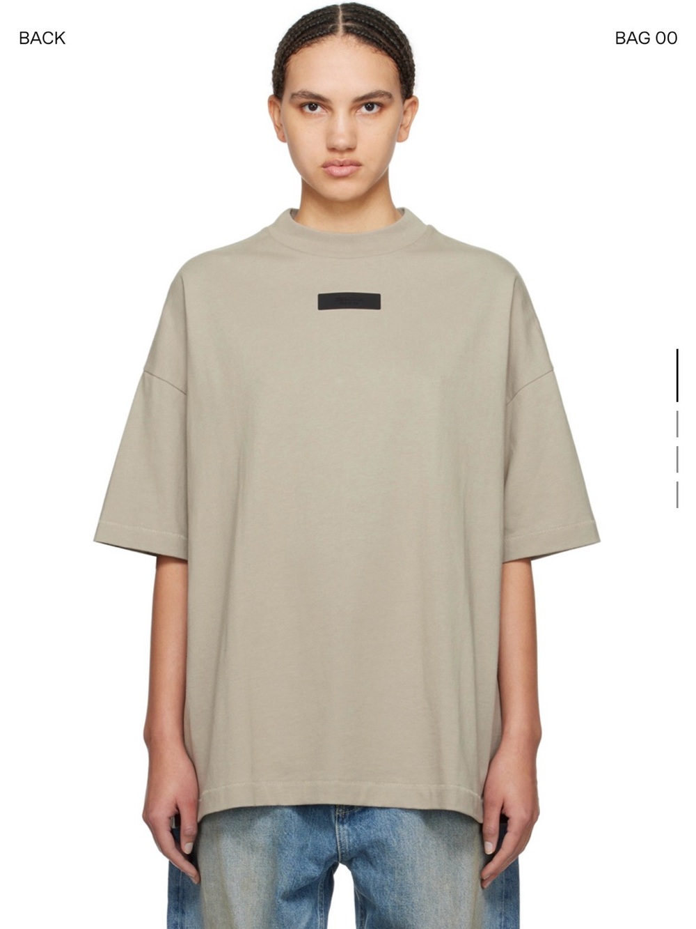 Gray Crewneck T-Shirt